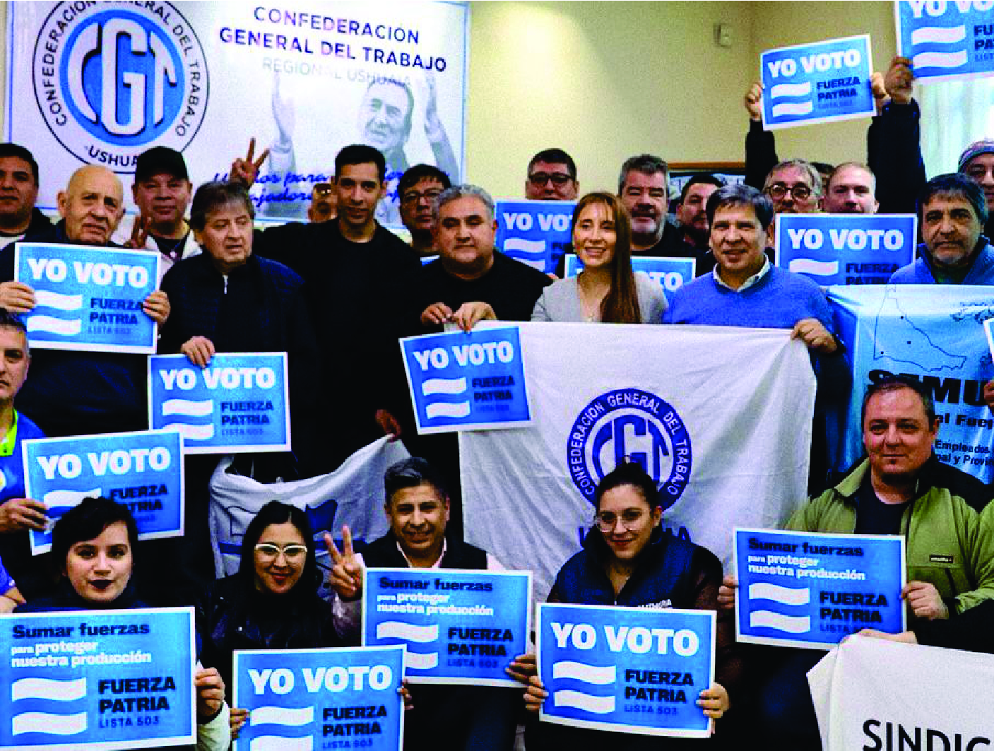 ELECCIONES 2025: La CGT Ushuaia manifestó su apoyo a Fuerza Patria y a ...